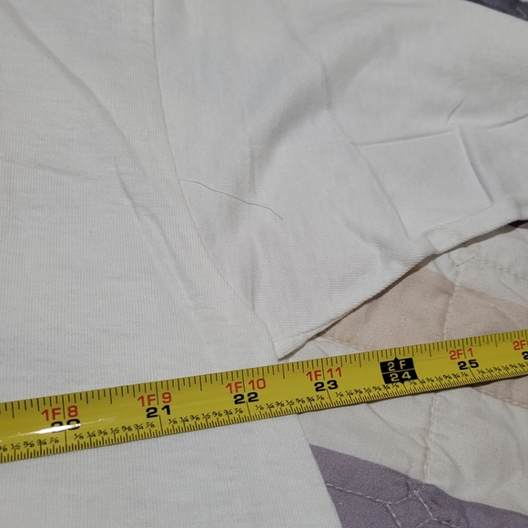 VINTAGE Men Size Large Bay Club 1994 U.S.A Soccer single stitched White Tshirt - Picture 8 of 9